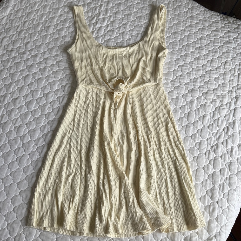 l*space Beach Cover Up in Creme Size Medium